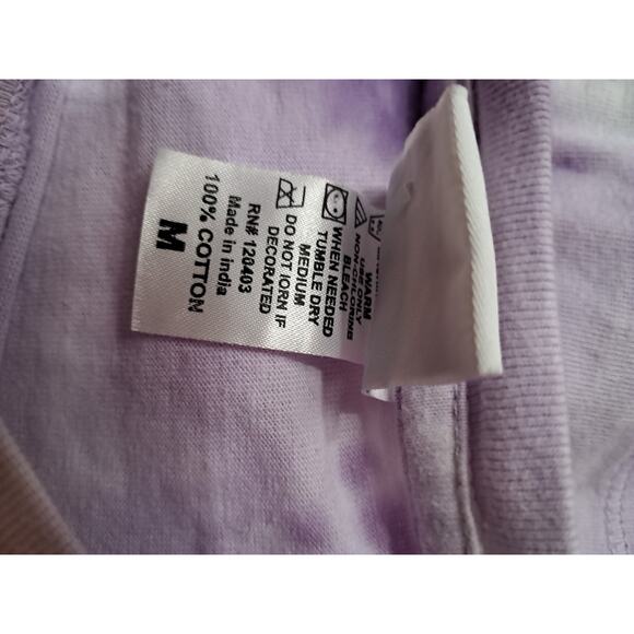 Kid U Not Pirates Voyage Myrtle Beach Mermaid Purple Tye dyed Size M Girls - Picture 3 of 5